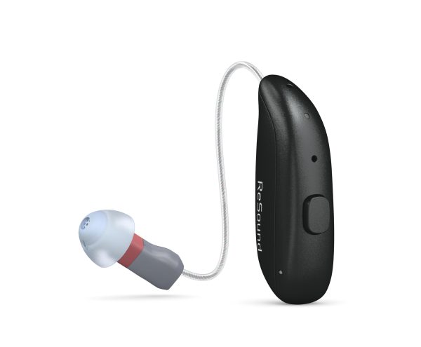 ReSound OMNIA mini RIE 60 RHI Deep Black MRIE right receiver